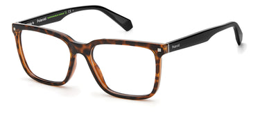 Premium Men Polaroid Eyeglasses: PLD D436 - Havana(2) - SpecSMART Eye Clinic (Diagonal View)
